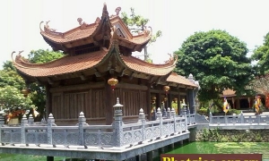 Vãn cảnh Tổ đình Trung Hậu