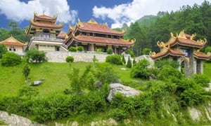 Chiều trên thiền viện