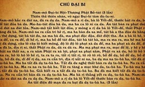 Phật dạy công đức trì tụng chú Đại Bi