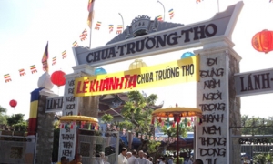 Khánh Hòa: Trường Thọ Tự ngôi chùa cổ trên 220 năm bên bờ sông Dinh